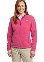 DHS Ladies Polar Fleece Jacket - Pink