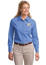 DHS Ladies Easy Care Woven Shirt