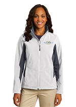 DHS Ladies Core Colorblock Soft Shell Jacket