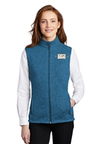 DHS Ladies Sweater Fleece Vest