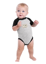 DHS Rabbit Skinsâ„¢ Infant Baseball Fine Jersey Bodysuit